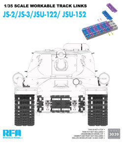 Workable Tracks JS-2 (Plastic) JS-2/3, JSU-122/152