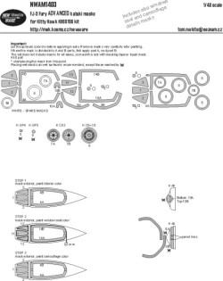 FJ-3 Fury ADVANCED kabuki masks
