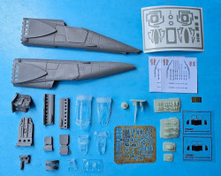 MiG-27 K Flogger J2 nose conversion set for the Trumpeter kit