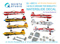 Su-31 Around the World Pt.1 (Quinta Models) (With 3D-Printed and Fiberglass resin parts)