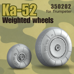 Ka-52 Wheels Kit (Ttrumpeter)