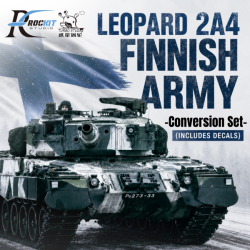 Leopard 2A4 (finish army) conversion set (FOR MENG)