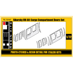 Sikorsky UH-60 Black Hawk Cargo Compartment Doors Set (ITA)