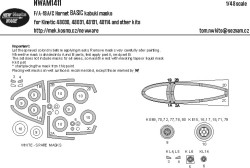 F/A-18A/C Hornet BASIC kabuki masks