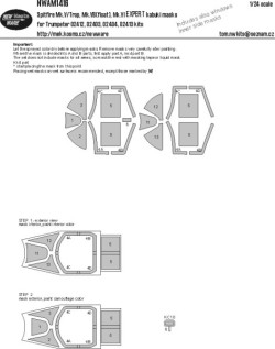 Spitfire Mk.V/Trop, Mk.VB(float), Mk.IV EXPERT kabuki masks
