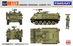 IDF M113 Armored Personnel Carrier 1973