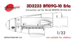 Bf109G-6/AS Late Conversion set for Revell Bf109G-6 kit