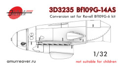 Bf109G-14AS Conversion set for Revell Bf109G-6 kit