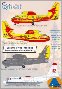 Sécurité Civile Française (Part 1) CL-415 + C-130A