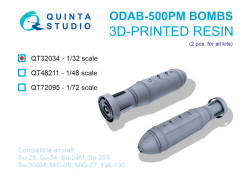 ODAB-500PМ Bombs, 2 pcs (for all kits)
