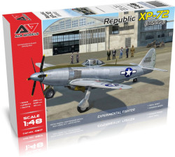 XP-72 experim.fighter (contra-rotating prop.)