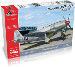 XP-72 experim.fighter (four-bladed prop.)
