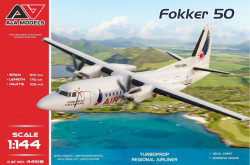 Fokker 50 regional airliner (EC-GBH)