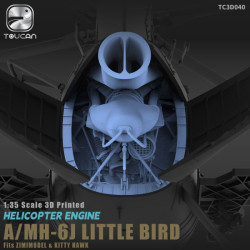 HELICOPTER ENGINE A/MH-6J LITTLE BIRD