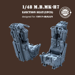 M.B Mkh7 Ejection seat-navy(2pcs)