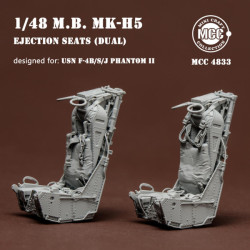 M.B Mkh5 Ejection seat-navy(2pcs)