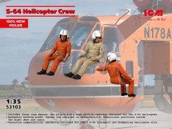 S-64 Helicopter Crew (100% new moulds)