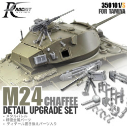 M24"CHAFFEE" Tank detail-up set Standart for TAMIYA