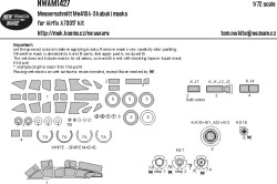 Messerschmitt Me410A-3 kabuki masks