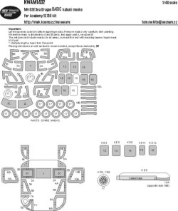 MH-53E Sea Dragon BASIC kabuki masks