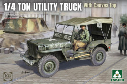 1/4 ton Utility Truck (Jeep) with canvas top