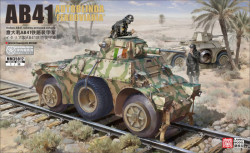Italian AB 41 Autoblinda Ferroviaria