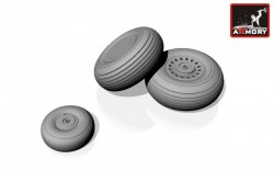  Douglas A-20G Boston wheels, late