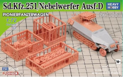 WWII German Sdkfz.251 Ausf.D Nebelwerfer