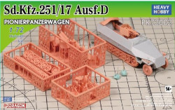 WWII German Sdkfz.251/17 Ausf.D Pionierpanzerwagen