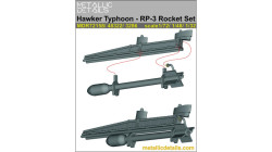 Hawker Typhoon. RP-3 Rockets with Launch Rails (8 pcs)