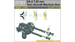 Soviet DA-2 7.62 mm Twin Aircraft Machine Gun (4 pcs)