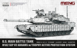 U.S. Main Battle Tank M1A2 SEP V2 Abrams w/Trophy Active Protection System