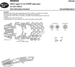 SEPECAT Jaguar T.2/T.2A/T.4 BASIC kabuki masks