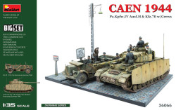 Caen 1944: Pz.Kpfw.IV Ausf.H & Kfz.70 w/Crews. Big Set