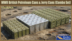 WWII British Petroleum Cans&Jerry Cans (Combo Set)
