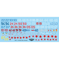 DECALS FOR MiG-21bis