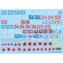 DECALS FOR MiG-21bis
