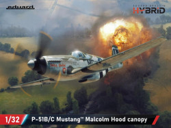P-51B Mustang Malcolm Hood canopy