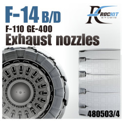 F-14B/D Exhaust nozzles for TAMIYA(OPENED)