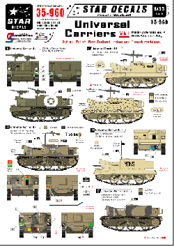 Universal Carrier Mk I. British, Polish, NZ, Indian and French MTO