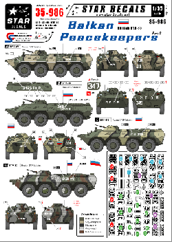 Balkan Peacekeepers #2 - Russian BTR-80