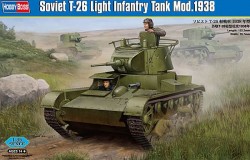 Soviet T-26 Light Infantry Tank Mod 1938