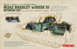 U.S. CAVALRY FIGHTING VEHICLE M3A3 BRADLEY w/Busk III INTERIOR SET