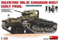 VALENTINE Mk. VI CANADIAN - BUILT EARLY PROD.