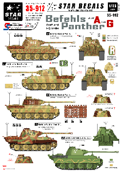 Panther Staff and HQ tanks