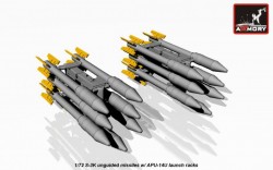 S-3K unguided missiles w/ APU-14U racks