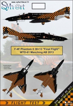 F-4F Phantom II 38+13 "Final Flight" WTD-61 Manching 2013
