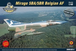 Mirage 5BA/BR Belgian AF (re-relase)