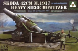 Skoda 42cm M.1917 Heavy Siege Howitzer