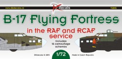 B-17 in RAF & RCAF servis